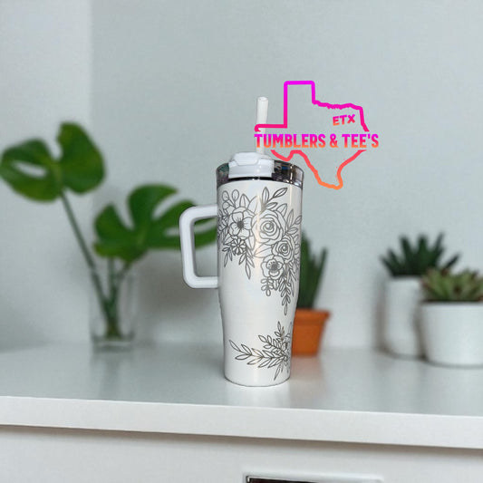 Laser Engraved Tumbler