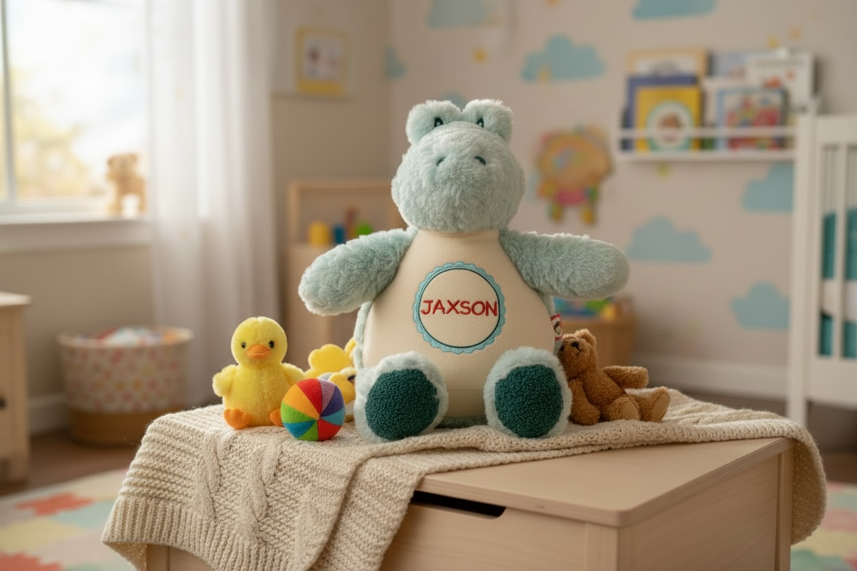Personalized Embroidered Plush Animals